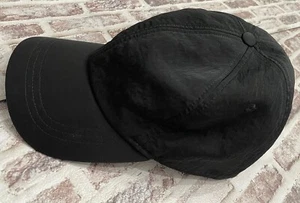 Lululemon Hat Cap Strap Back One Size Black Fast Free Running Nylon - Picture 1 of 7