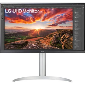 LG 27UP650-W 27" UHD (3840 x 2160) IPS Monitor with VESA Display HDR 400 - Open - Picture 1 of 12
