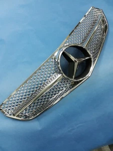 Chrome Front Grill Set For 2010-2013 Mercedes Benz W207 E-Coupe C207 Convertible - Picture 1 of 5