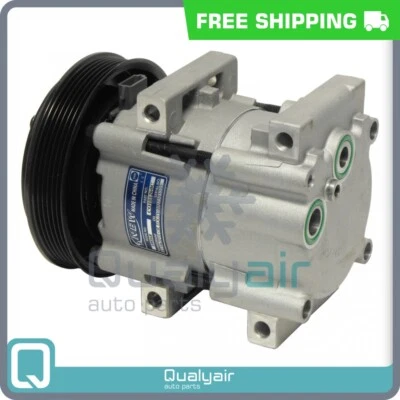 New A/C Compressor for Ford Bronco, F-150, F-250, F-350, F53 QU - Image 1 of 4