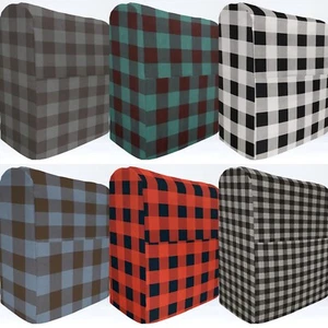 Buffalo Check Plaid Cover Compatible with Farberware 4.7qt Stand Mixer (6 Colors - Picture 1 of 7