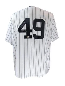 Camiseta Ron Guidry Autografiada/Inscrita MLB Auténtica Yankees Beckett 177520 - Imagen 1 de 5