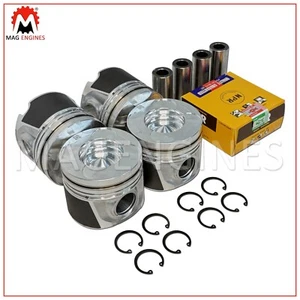 JUEGO DE PISTONES Y ANILLOS NISSAN YD25 DCi PARA D40 NAVARA R51 PATHFINDER 2.5 LTR 06-12 - Imagen 1 de 7