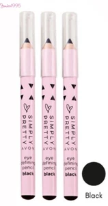 AVON Eye Defining Liner Pencil .8g X 3 #BLACK (3 x pencilS per order ) - Picture 1 of 1