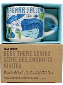Starbucks Been There Niagara Falls 2 Oz Ornament Espresso Cup Demitasse - Picture 1 of 3