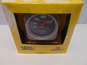 Auto Meter 3432 Sport-Comp Mechanical Water Temperature Gauge 2 5/8" round face - Picture 1 of 5
