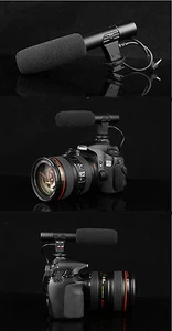 New Shotgun Microphone for Canon T3i T5i SL1 5D Mark III 6D 70D DSLR - Picture 1 of 2