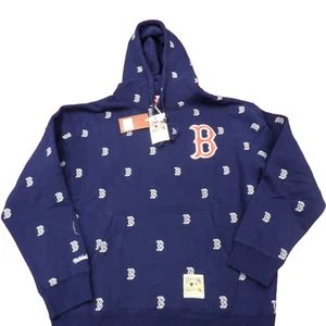 MITCHELL & NESS MLB BOSTON RED SOX HOODED HEAVYWEIGHT SWEATSHIRT SIZE 2XL - Picture 1 of 6