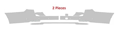 For Chevrolet Tahoe RST 2025 Rear Bumper PPF PreCut Kit - Image 1 of 4