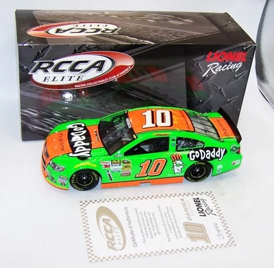 1:24 ACTION RCCA ELITE 2014 #10 GODADDY SHR CHEVROLET SS DANICA PATRICK 1/410 - Image 1 of 4