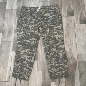 Military Army Combat Uniform Trousers Men’s Sz XXL Regular Digital Camo NWT - Picture 1 of 10