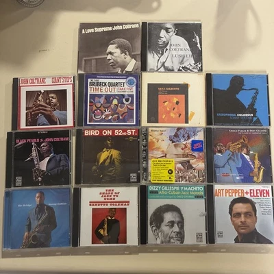 14 CD Jazz Lot Blue Note Miles Davis John Coltrane Sonny Rollins Charlie Bird Foto 1 de 4