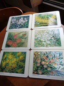 Jason Australian Wildflowers Ellis Rowan Tischsets mit Korkrücken - Bild 1 von 16