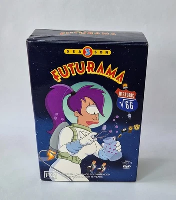 Futurama Complete Season 3 (4 Disc Box Set) DVD Region 4 - Image 1 of 4