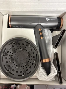 Slopehill Professional Hair Dryer with Diffuser, 2000W Ceramic Stone, Open Box - Picture 1 of 2