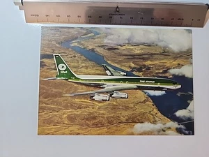 Iraqi Airways Boeing 707-370C Airline Postcard - Picture 1 of 2