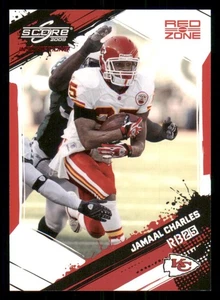 2009 Score Inscriptions Red Zone #145 Jamaal Charles /30 - Picture 1 of 2
