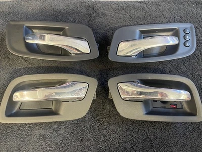 Juego de manijas de puerta interiores cromadas Dodge Charger Hellcat OEM - ¡EXCELENTE ESTADO! Foto 1 de 4