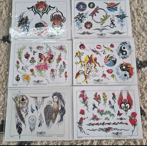 Vintage Tatto Flash Cherry Creak 6 Blatt  - Bild 1 von 5