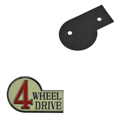 Juego de kit de emblema y junta de placa de identificación de tracción en las 4 ruedas OEM para FJ40 BJ40 Land Cruiser Foto 1 de 4