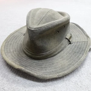 Stetson Mens Hat Large Green Packable Crushable Cattleman Cowboy - Picture 1 of 11