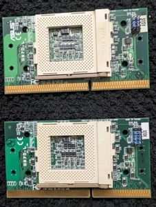 Par de adaptadores de ranura Asus S370-L ranura 1 a enchufe 370 - Imagen 1 de 3