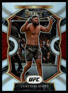 2021 Panini Select UFC Silver curtis blaydes #60