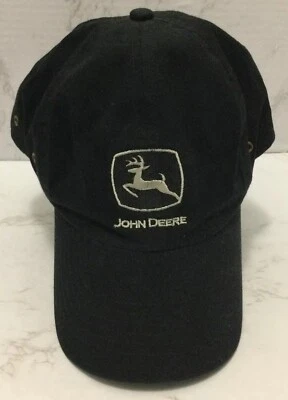 Sombrero John Deere negro blanco talla única ajustable  Foto 1 de 4