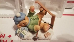 Enesco Cherished Teddies (Spencer) "I'm Head Over Skis For You" #269743  - Imagen 1 de 5