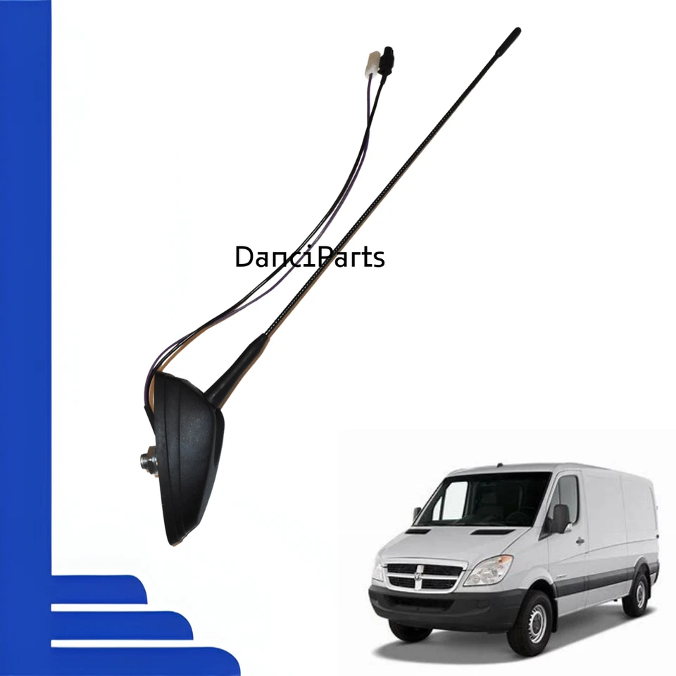 Radio Antenna Roof Mounted Aerial Mast For Dodge Sprinter 3500 (2007-2009) - Image 1 of 3
