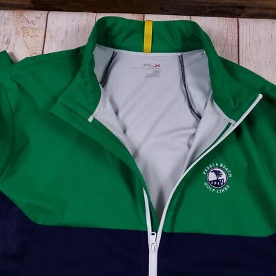 Polo Ralph Lauren RLX Golf Convertible Jacket XL Pebble beach Golf Link Logo - Image 1 of 4