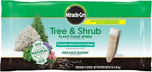 Tree and Shrub Plant Food Spikes, for Deciduous, Flowering and Evergreen Trees, - Picture 1 of 11
