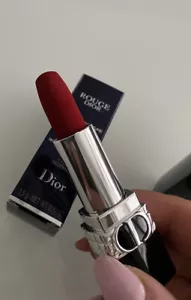 Lápiz labial recargable Dior Rouge Dior color 763 Rouge terciopelo rojo 3,5 g - Imagen 1 de 4