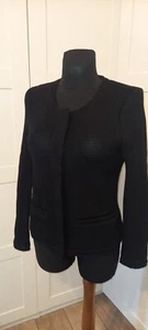 IRO AVERY black wool blend blazer size 40 - Bild 1 von 5