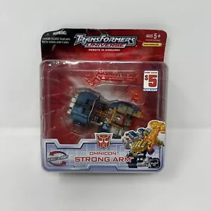 2004 Hasbro Transformers Universe Omnicon Strong Arm Figure New Sealed - Picture 1 of 8