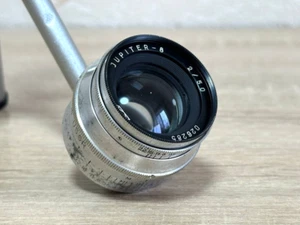 Jupiter-8 2/50 M39 Vintage Rangefinder Lens ussr Soviet For Zorki Leica FED - Picture 1 of 9
