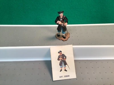 Vtg 1960s Warriors of the World Marx CAPTAIN COBHAM Pirate 2.5" Figurine - Image 1 of 4