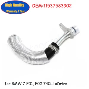 Engine Turbocharger Coolant Pipe For BMW 1 3 5 6 7 Series X1 X3 X5 11537583902 - Picture 1 of 6