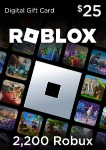 DIGITAL Roblox Card 25 USD Robux Key UNITED STATES - Picture 1 of 1