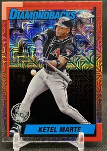 2025 Topps Series 2 KETEL MARTE 1990 Chrome Mojo! - Arizona Diamondbacks - Picture 1 of 2
