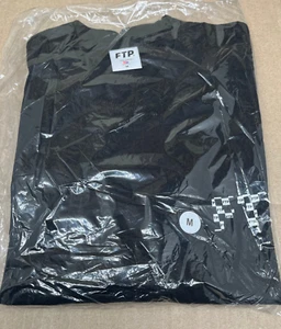 FTP x Vans Checkered Logo Tee Black Men's Size Medium NEW - Picture 1 of 4
