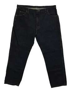 Men's Denim Jeans Size W42 L30 By Rustler - Blue - Comfortable - Picture 1 of 9