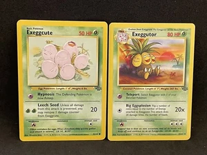 Exeggcute 52/64 & Exeggutor 35/64 Jungle NM siehe Pix - Bild 1 von 6
