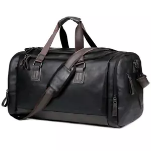 Borsa sportiva palestra multicolore moderna pelle impermeabile viaggio 35L media zip borsone - Foto 1 di 30