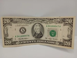 1993 20 Dollar Bill - Picture 1 of 6