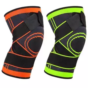 Knee Sleeve Compression Brace Support For Sport Gym Joint Pain Arthritis Relief - Picture 1 of 16