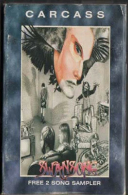  Carcass ‎– Swansong Free 2 Song Sampler 1995 Rare US New Factory Sealed Oop Foto 1 de 2