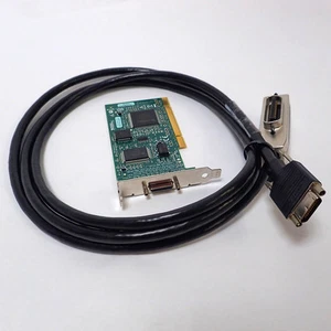 NATIONAL INSTRUMENTS PCI-GPIB/LP CARD 188255B-01L WITH 6 ft X13 CABLE 183285C-02 - Picture 1 of 6