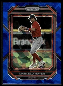 2023 Panini Prizm Blue Ice Prizms Marcelo Mayer #144 Boston Red Sox - Picture 1 of 2