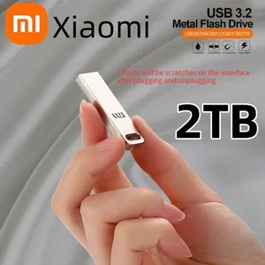 USB 3.2 Flash Drive 2TB Metal U Disk High Speed Type-C Waterproof Memory Stick - Bild 1 von 6